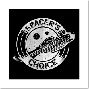 Spacer's Choice Distressed Logo | The Outer Worlds Posters and Art